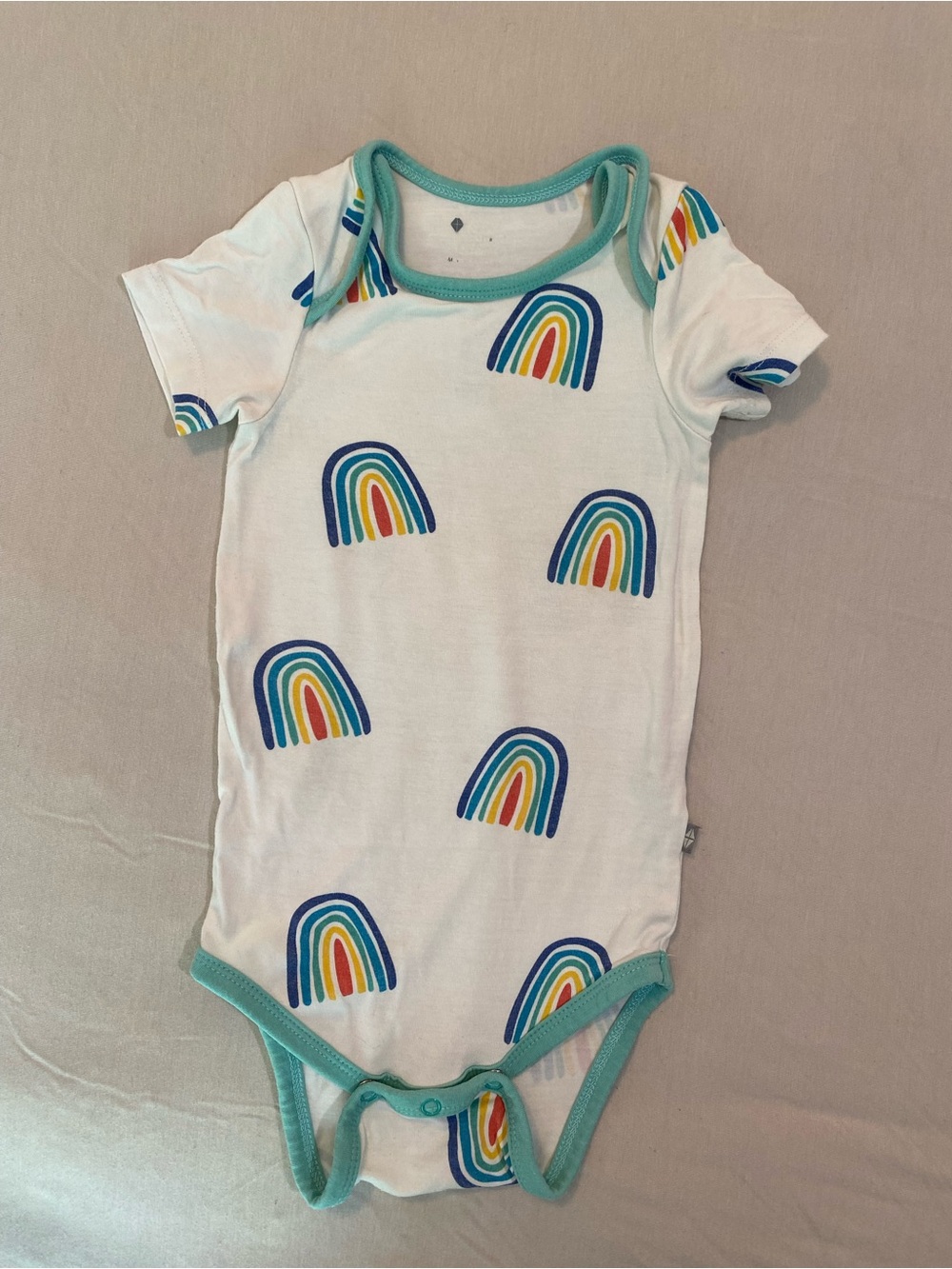 Kyte Baby bodysuit in “Jade Rainbow” 12-18 months